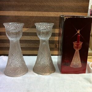 Vintage Avon candle holders